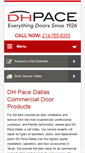Mobile Screenshot of dhpacetexas.com